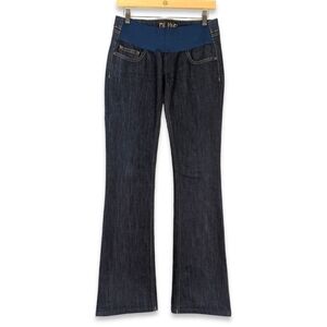 DL1961 Milano Bootcut Maternity Jeans 27 Dark‎ Wash Denim Jean